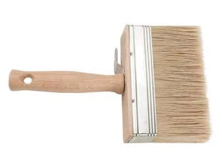 PLAFONCINO SETOLA BIONDA MANICO LEGNO- - mm.100x30 - 12 pezzi FEUDO