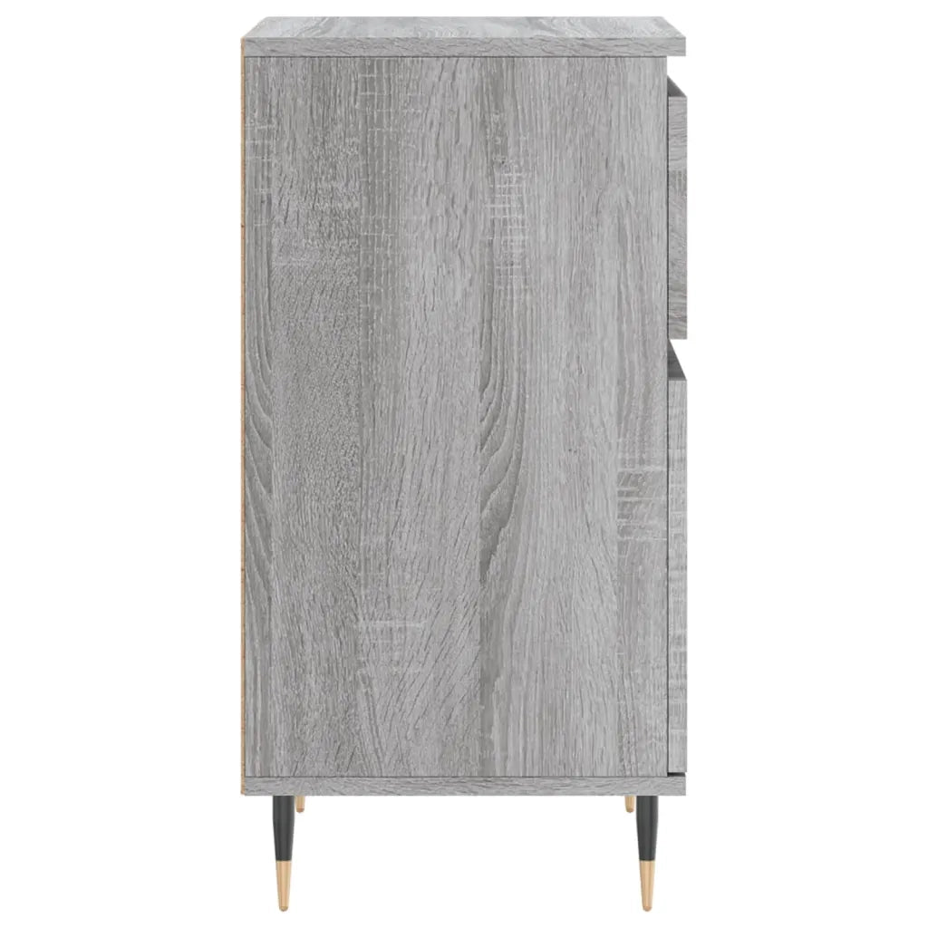 Credenza Grigio Sonoma 40x35x70 cm in Legno Multistrato 831144