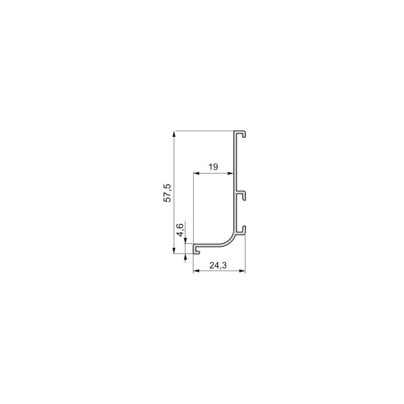 Kit di 10 contenitori organizer Cube per cassetti, Plastica, Trasparente