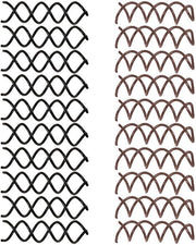 20 Spireali per Capelli in Spirale per Capelli Fissi