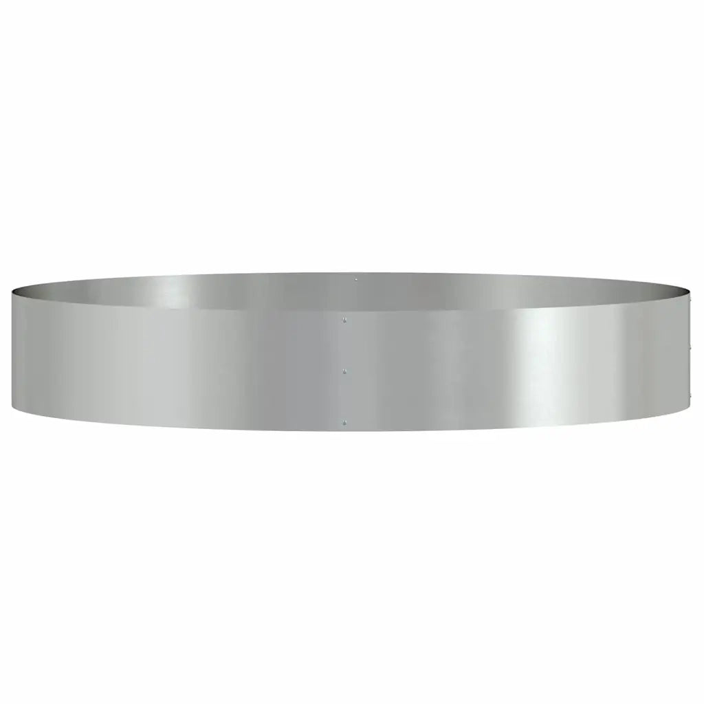 Anello per vaso Argento 120 x 120 x 20 cm Acciaio zincato 873644