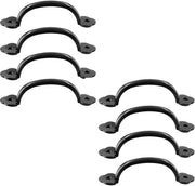 Maniglia per Porta in Acciaio Inox - 82 mm - Rallentatore - Maniglia per Cucina - Maniglie - Design Retro - Resistente alla Corrosione - Maniglia per Porta
