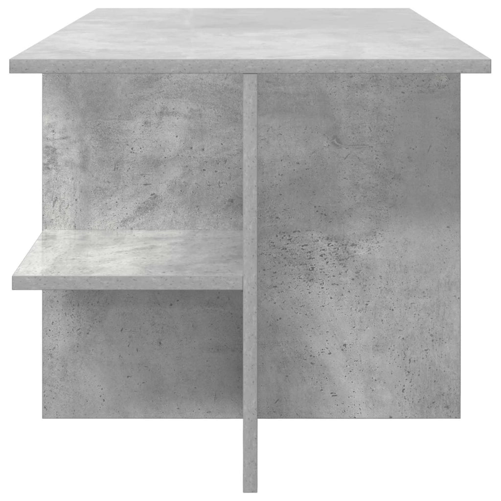 Tavolino da salotto Grigio Cemento 87 x 50 x 45 cm 8001058