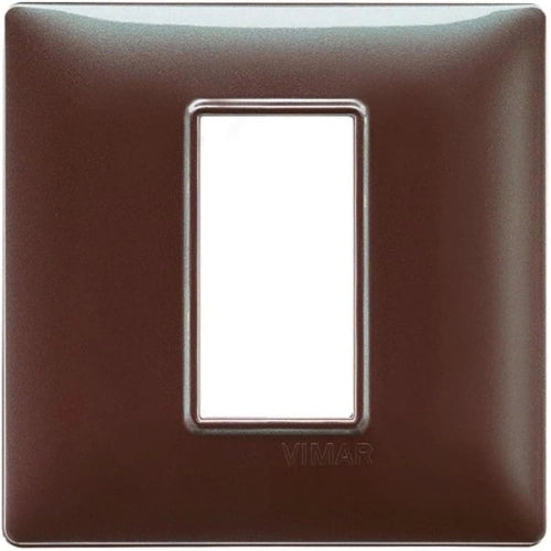 VIMAR PLANA - PLACCA 1M MARRONE MICALIZZATO