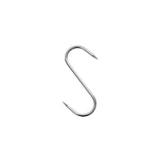 Ganci da macelleria in acciaio inox – 2 punte – 140x6 mm – Confezione da 10 pezzi