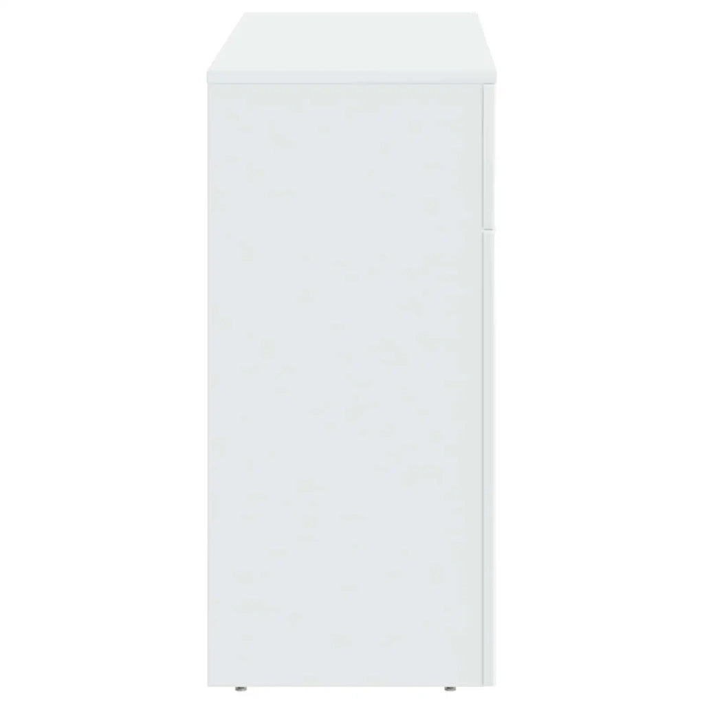 Tavolino da salotto Bianco Lucido 102 x 35 x 75 cm