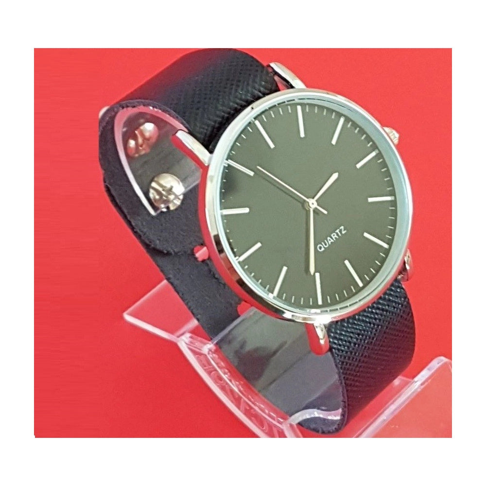 Trade Shop - Orologio Da Polso Zcc Uomo Jeans Analogico Quarzo Moderno Fashion Casual -