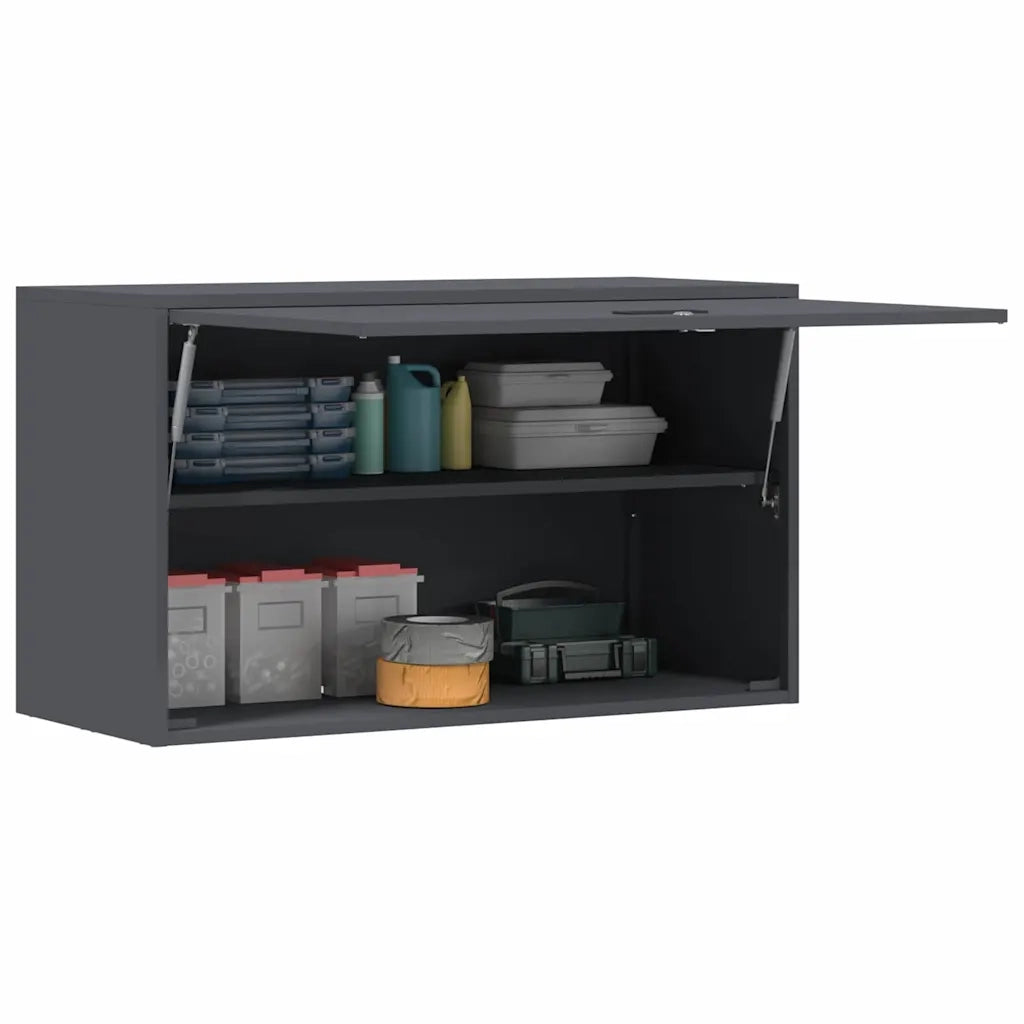 Armadio a muro per garage Antracite 90 x 40 x 53 cm 883262