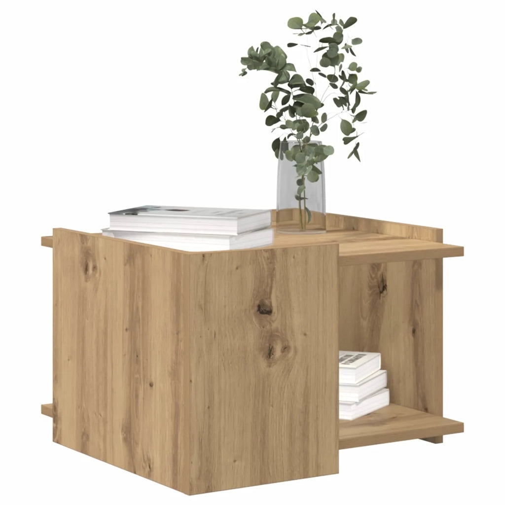 Tavolino da salotto Rovere Artigianale 50,5 x 50 x 33 cm