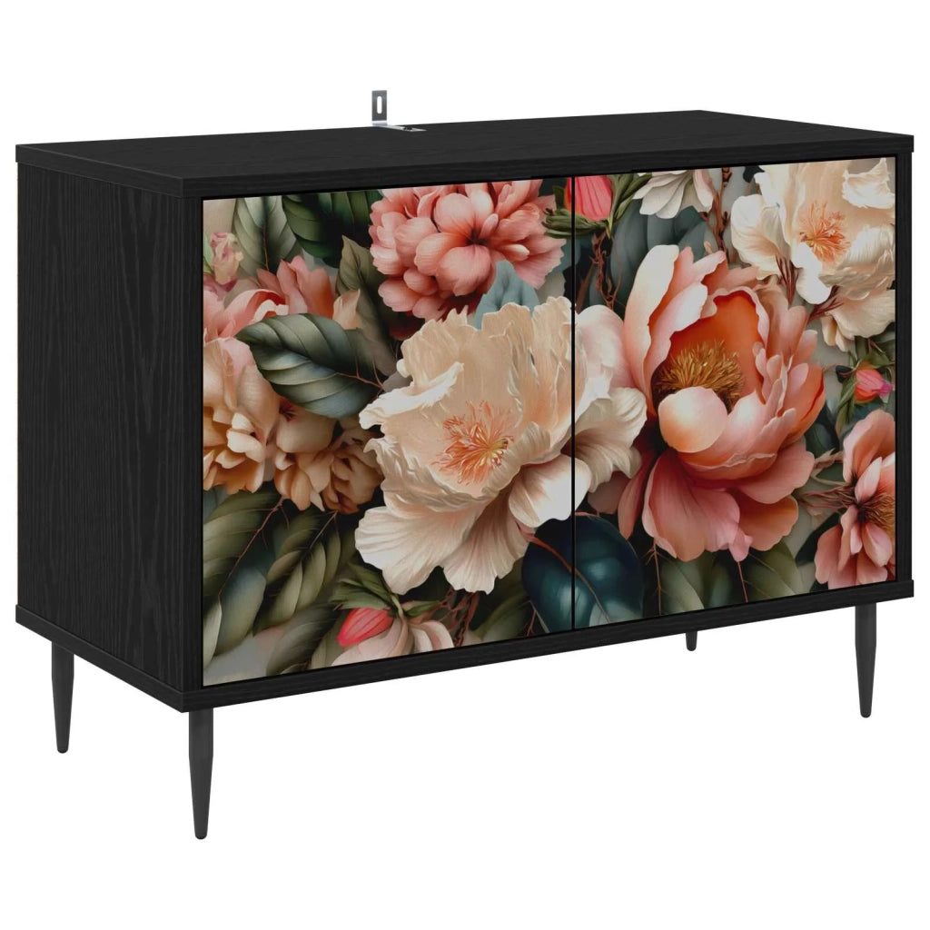 Mobile TV BORNE 69 x 33 x 50,5 cm Rovere Nero 8007016