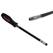 Trade Shop - Cacciavite Giravite Flessibile Da 300 Mm A Mandrino Rapido Femmina -