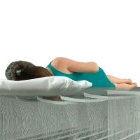 Intex 64118ND - Materasso Gonfiabile Matrimoniale Pillow Rest Mid-Rise Autogonfiante, 152x203x30 cm
