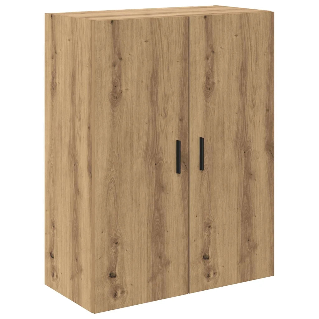 Credenza con Cassetto-Buffet-Armadio da cucina Rovere artigianale 69,5 x 34 x 180 cm 549054