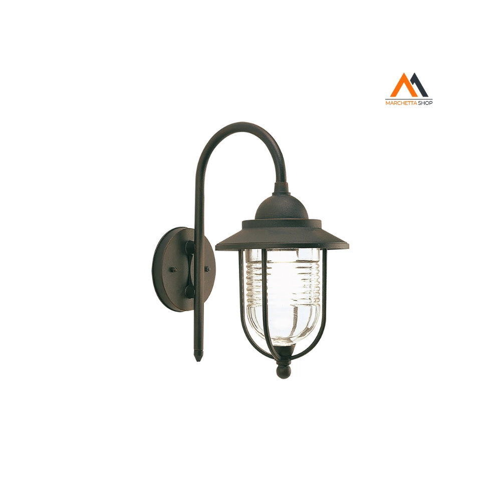 APPLIQUE 'PORTO' 60 W - cm 35 x 18 x 27 ruggine