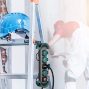 Multipresa - GAO - IP44 - Con cavo da 3 m, resistente all'acqua e alla polvere