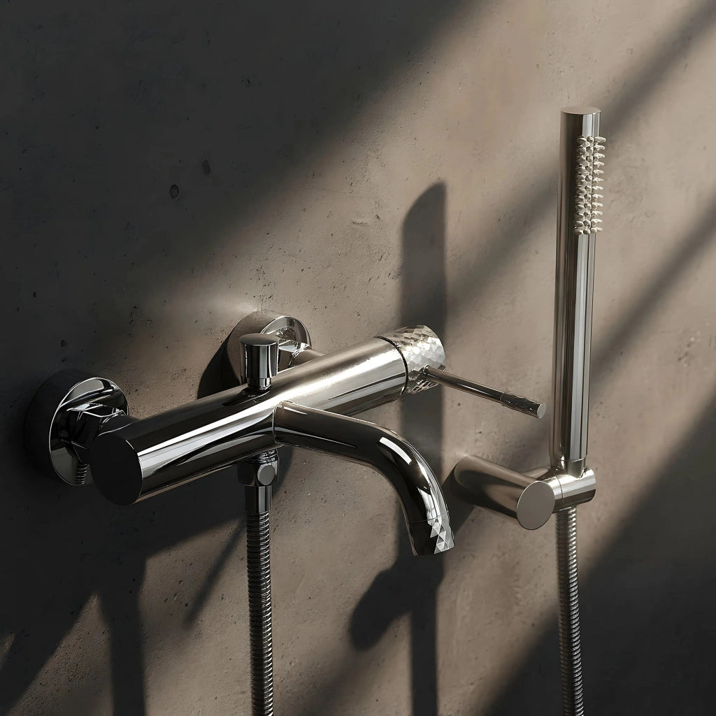 Rubinetto Da Vasca Rea Lungo Diamond Chrome