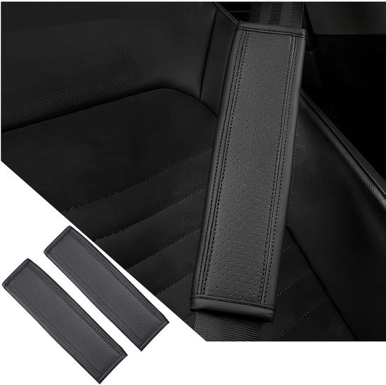 Cuscino di sicurezza per auto 2 pezzi - Duraturo - Morbido - Cuscino di sicurezza - Universale - Cuscino di sicurezza in vetroresina - 24 x 6,5 cm - Cuscino di sicurezza per sicurezza
