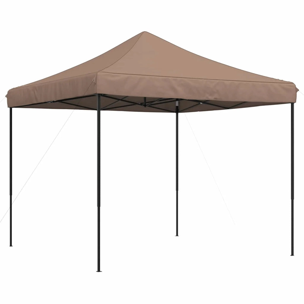Tenda Party Marrone 292 x 292 x 315 cm Tessuto Oxford 42023548