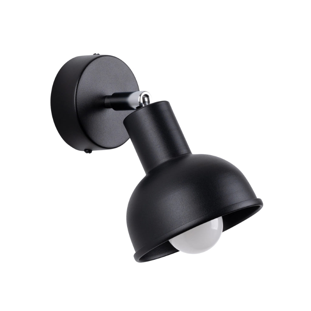 Lampada da parete ELBA nero