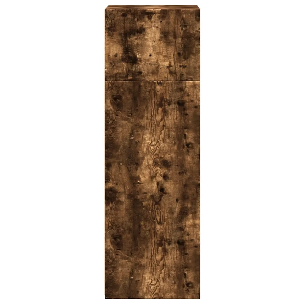Credenza-Buffet-Armadio da cucina Rovere Fumo 40x41x124cm in Legno Multistrato