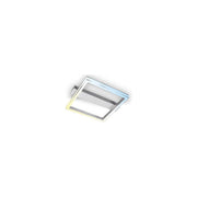 Briloner BT10025 FRAME Plafoniera LED 4 Luci 4000 Lumen 38W Dimmerabile con Telecomando colore Cromo