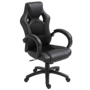 Sedia da Gaming Regolabile e Reclinabile ¨C Zephmum ¨C Nera 71x61x108-118 cm