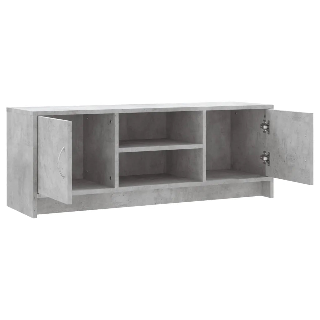 Mobile Porta TV-Mobile per TV-Credenza TV Grigio Cemento 102x30x37,5 cm Legno Multistrato