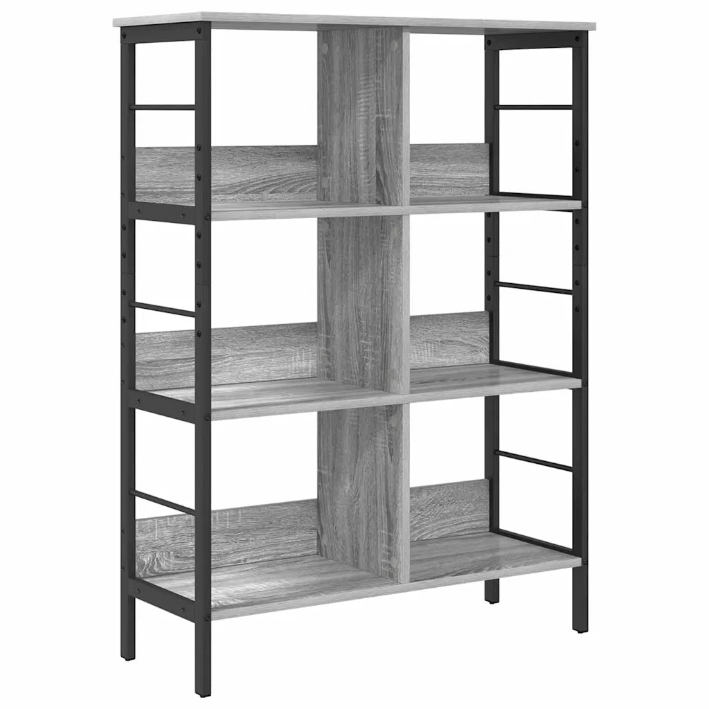 Libreria Grigio Sonoma 82 x 32 x 112 cm Legno multistrato 883991