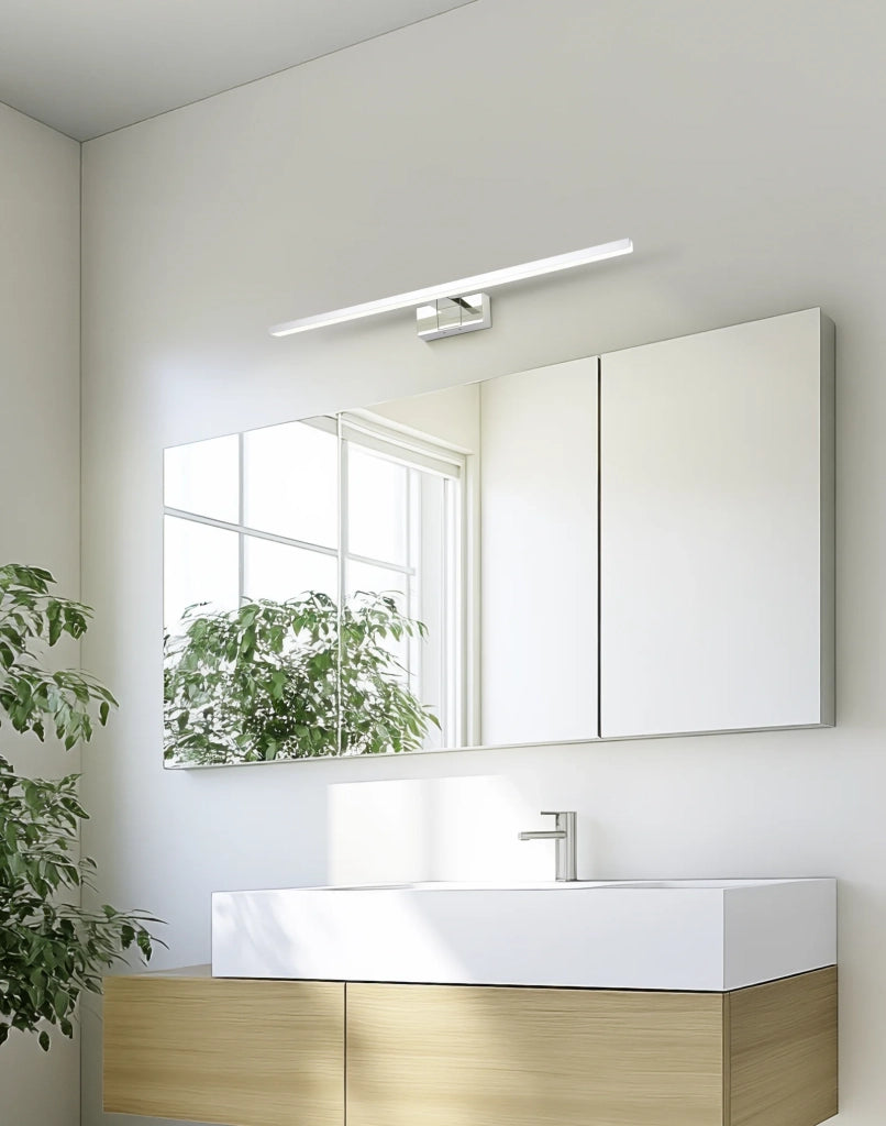 Lampada Quadri E Specchi Conettilla Alluminio Cromo Led 10W 1350Lm Ip44