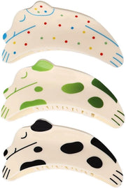 Spille per bambini cartoon - 3 pezzi - Acrilico - Leggero - Duraturo - Disegno carino - Accessori per capelli