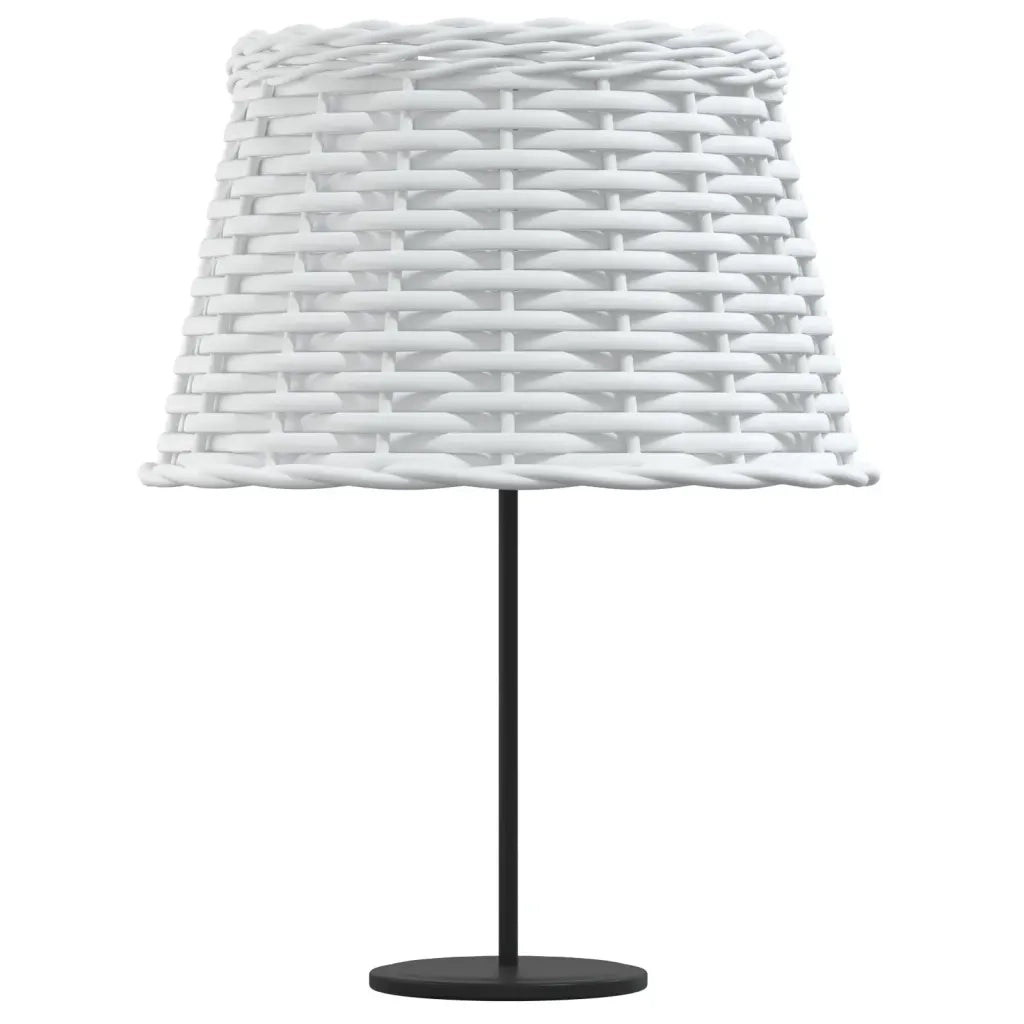 Paralume Bianco Ã˜38x23 cm in Vimini