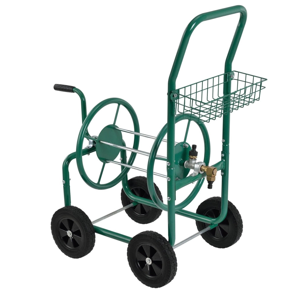 Avvolgitubo da giardino 3/4 pollici metallo 92 cm verde 03_0001641