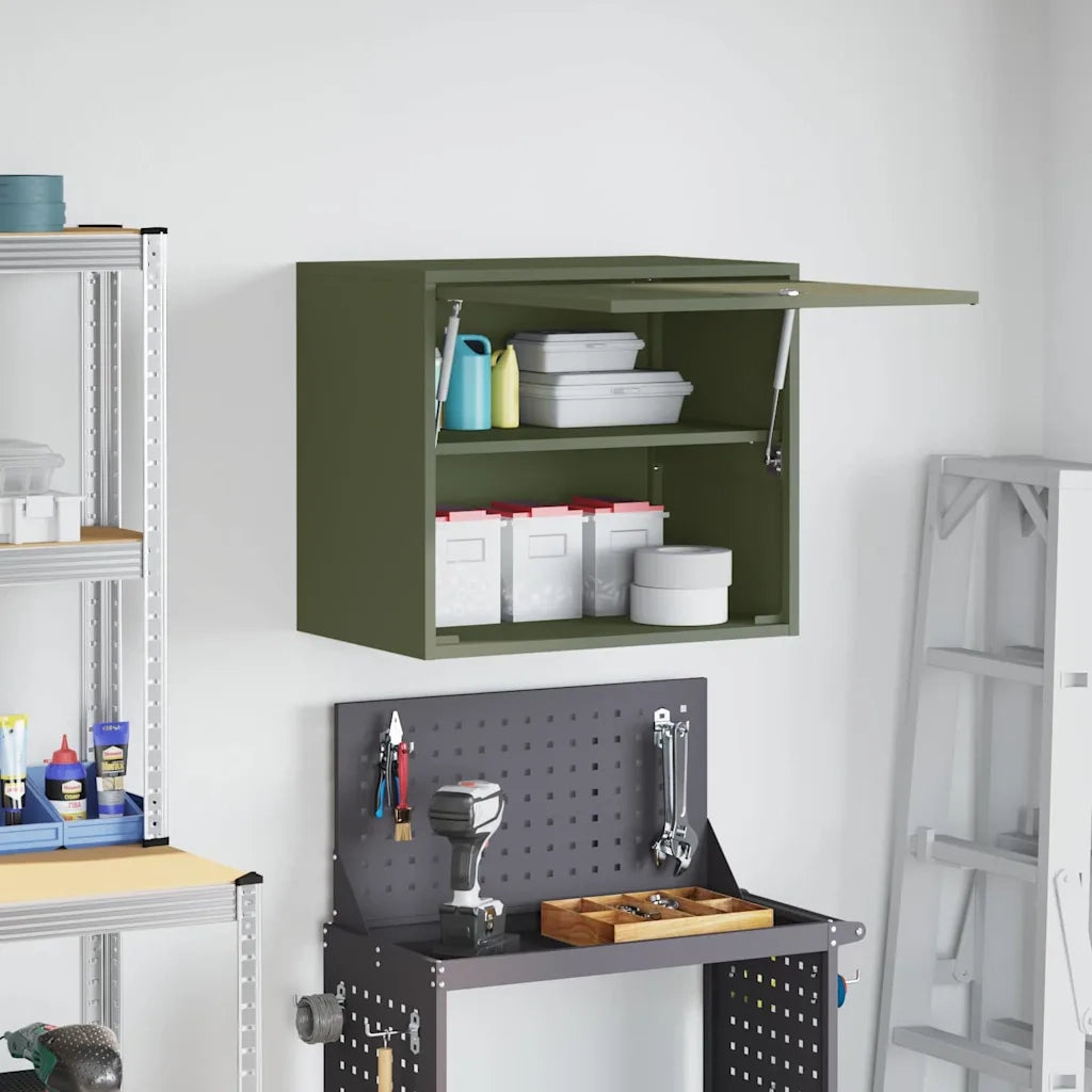 Armadio a muro per garage Oliver verde 60 x 40 x 53 cm 883271