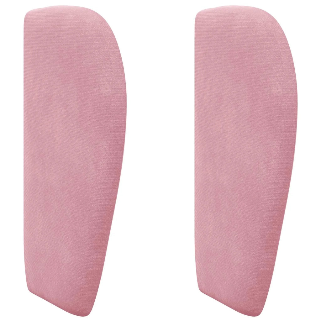 Orecchia della Testata Rosa 40 x 23 x 6 cm Velluto CFW3049667