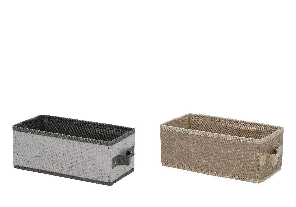 1 Pezzo Contenitore Multiuso Portatutto Organizer in TNT 14 x 28 x 11 cm 2 Colori