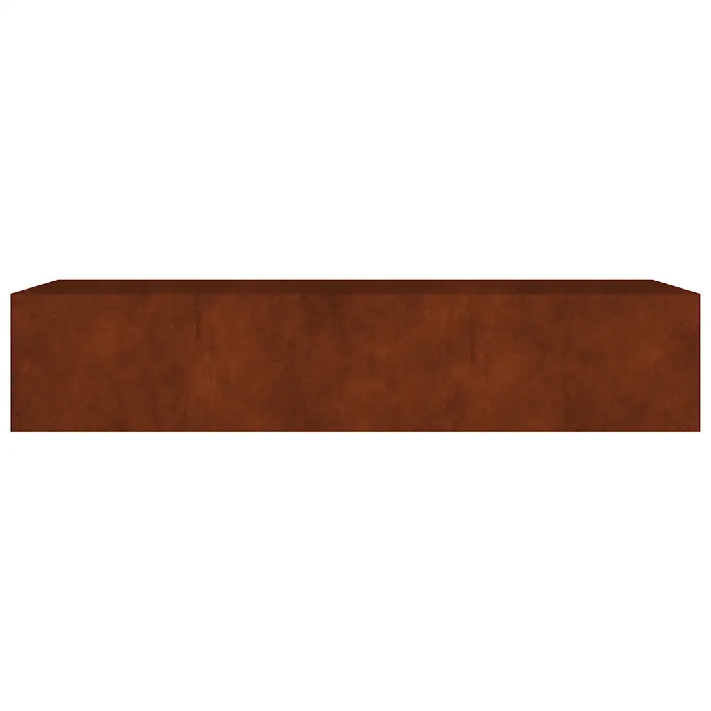 Fioriera Rialzata da Giardino 200x80x40 cm in Acciaio Corten 824533