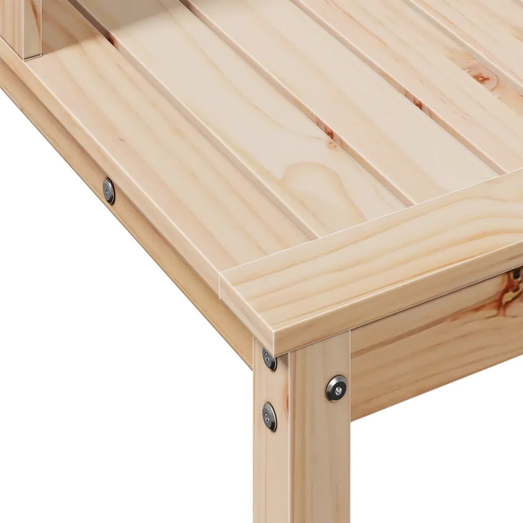Tavolo Invaso con Ripiani 82,5x50x109,5 cm Legno Massello Pino CFW7684570
