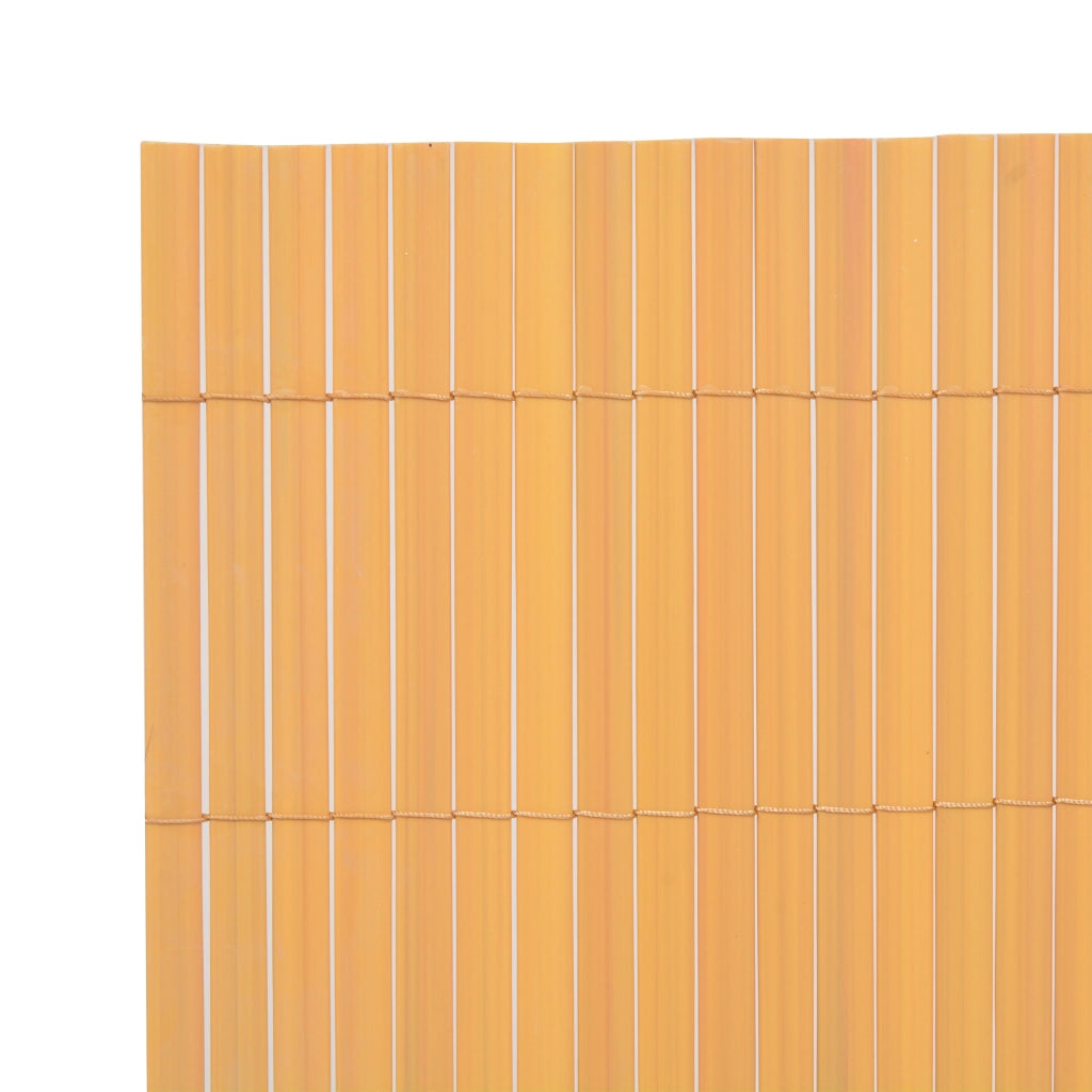 Recinzione da Giardino Doppio Lato PVC 150x300 cm Giallo
