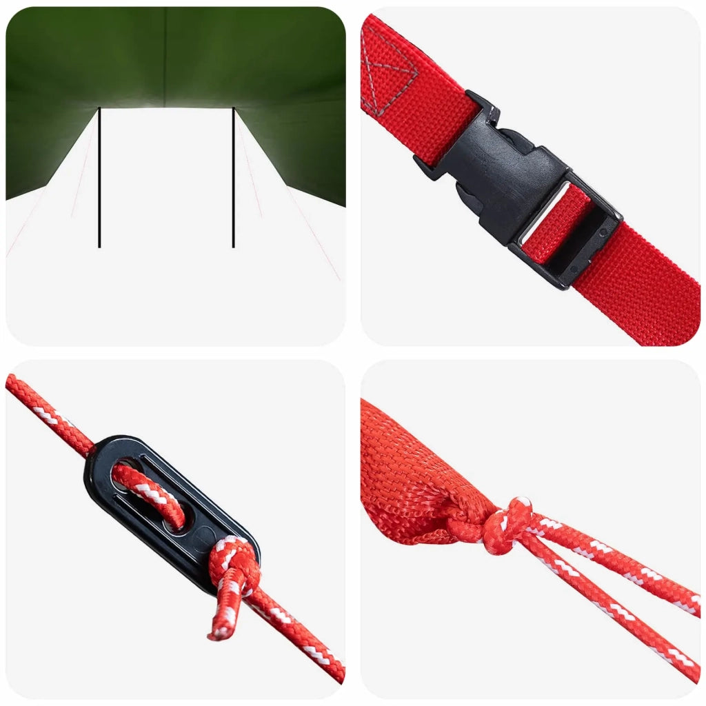 Tenda da veicolo Verde 518 x 580 x 215 cm Poliestere e Acciaio 42028555
