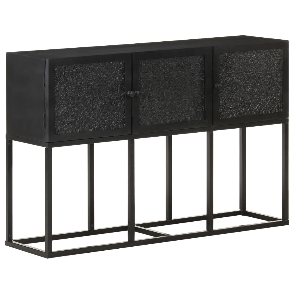 Credenza 115x30x76 cm in Legno Massello di Mango 323579