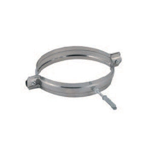 C COLLARE INOX C/TASSELLO P/TUBO D 12 CM- 2,0 pz
