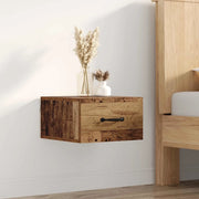 Armadio da Notte con cassetto Legno vecchio 35 x 35 x 20 cm 893632