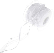 Decorazione a Lint per Pareti - 10 m - Lint per Decorazione - Cadeau Lint - Decorazione per Tavolo - Decorazione per Parete - Lint Organza - 10 mm di Larghezza - Decorazione con Lint