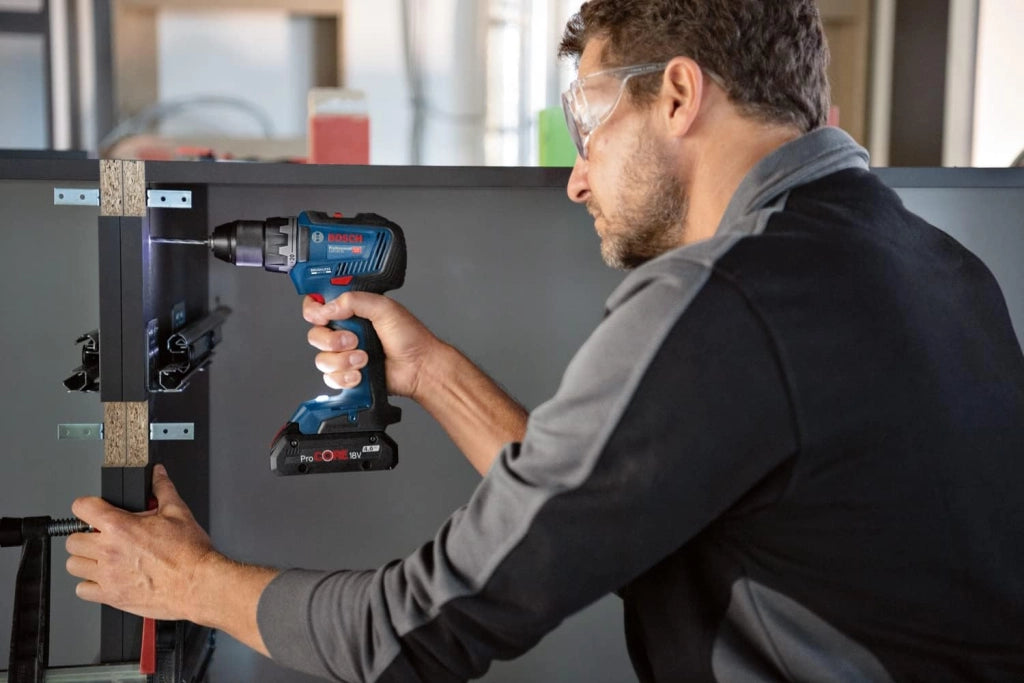 Bosch Professional Combo Kit Gsr 18V-55 + Gws 18V-10 + Gks 18V-57-2 + Gsa 18V-Li + Gst 18V-125 B (Incl. 3 Batterie da 4.0 Ah, Caricabatteria Gal 1880 Cv, in Borsa Degli Attrezzi Grande)