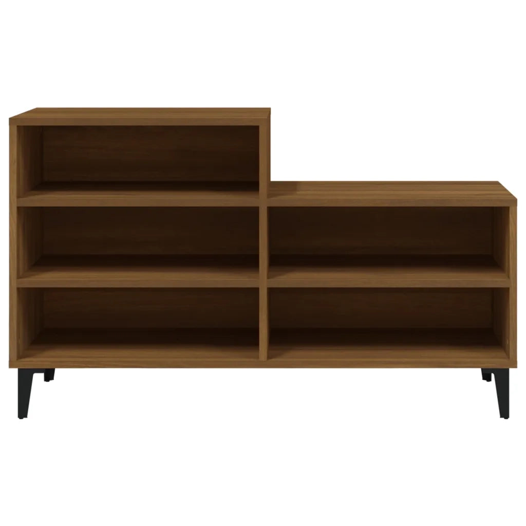 Scarpiera | Mobile per scarpe Rovere Marrone 102x36x60 cm in Legno Multistrato