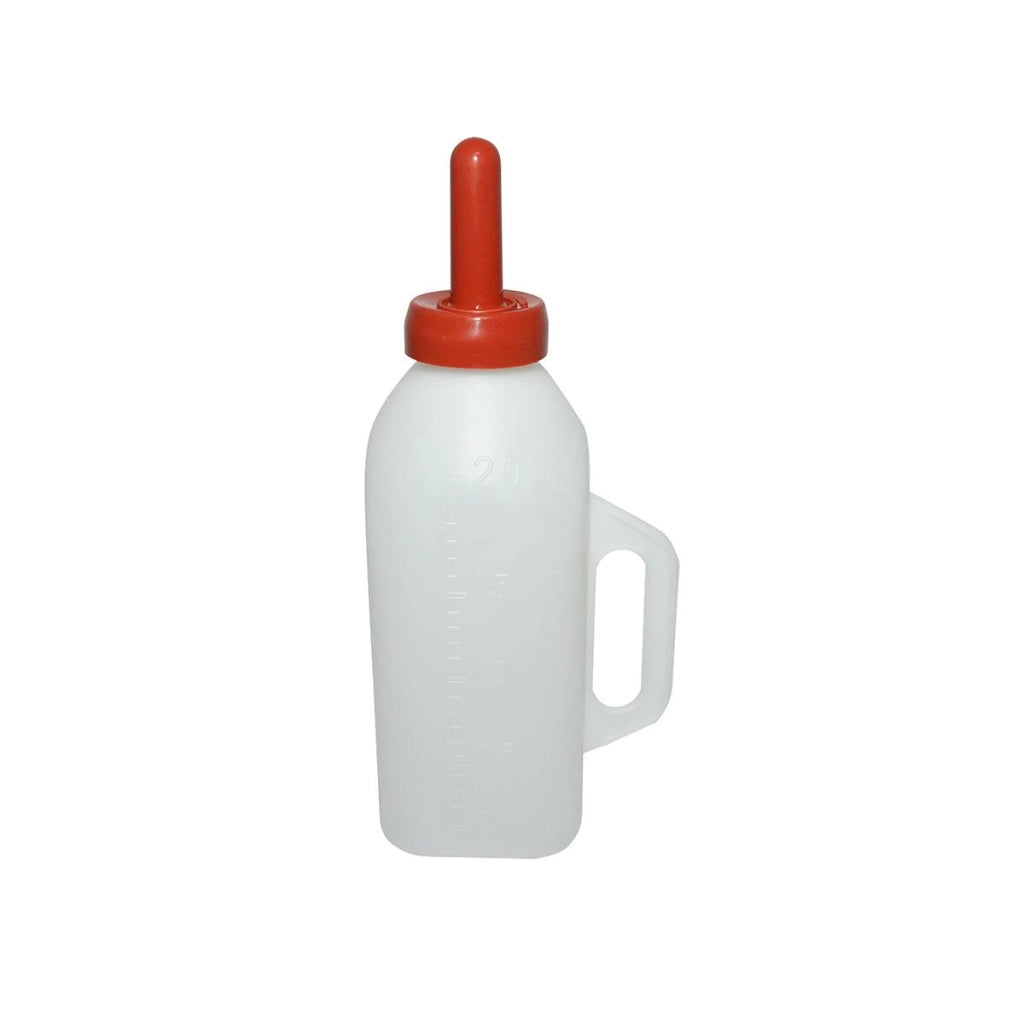 Abbeveratoio Bottiglia per allevamento di vitelli o agnelli abbeveratoio per latte 2,5L Breckner Germany