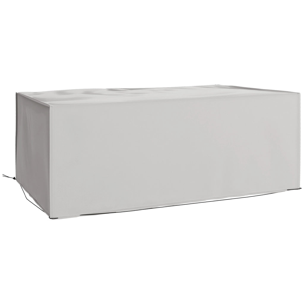 Copertura Giardino Invernale Impermeabile Anti-UV ¨C zephmum ¨C Grigio 600D Oxford 210x140x80 cm