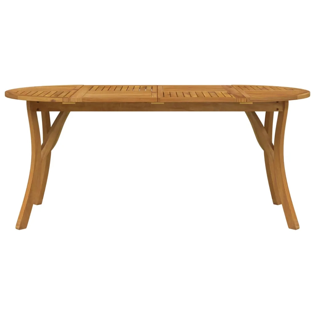 Tavolo da Giardino 200x90x75 cm Legno Massello di Acacia 363307