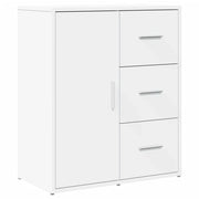 Buffet credenza cassettiera armadio mobile contenitore organizer per cucina soggiorno salotto 60 x 31 x 70 cm legno ingegnerizzato bianco 02_0030343