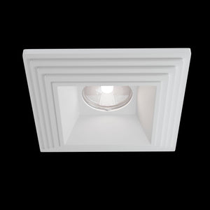 Faretto da incasso Downlight in Gesso Gyps Modern Bianco